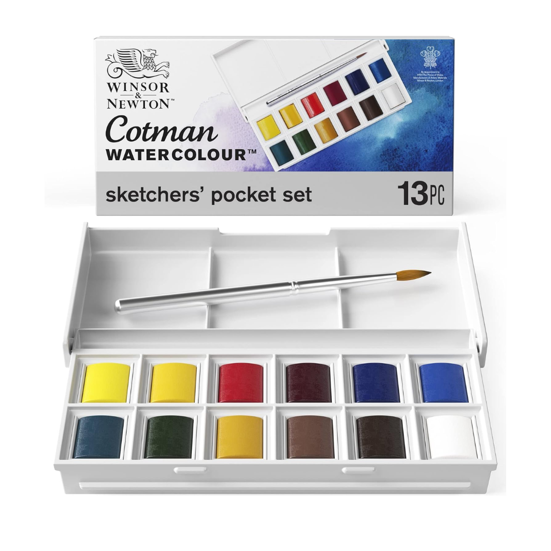 Winsor &amp; Newton Cotman Water Colour Sketchers' Pocket Box