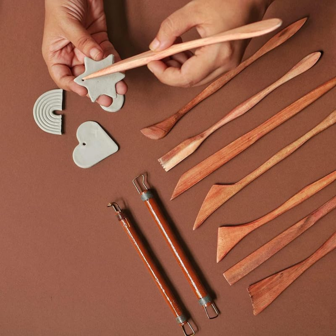 Stationerie Clay Modelling Tools Set Of 10