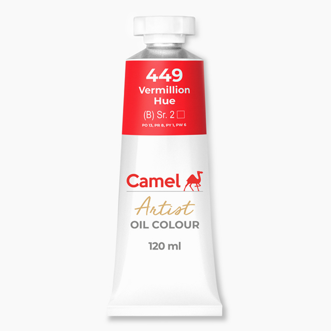 Camel Artist Oil Colours (individual tube of 120ml)