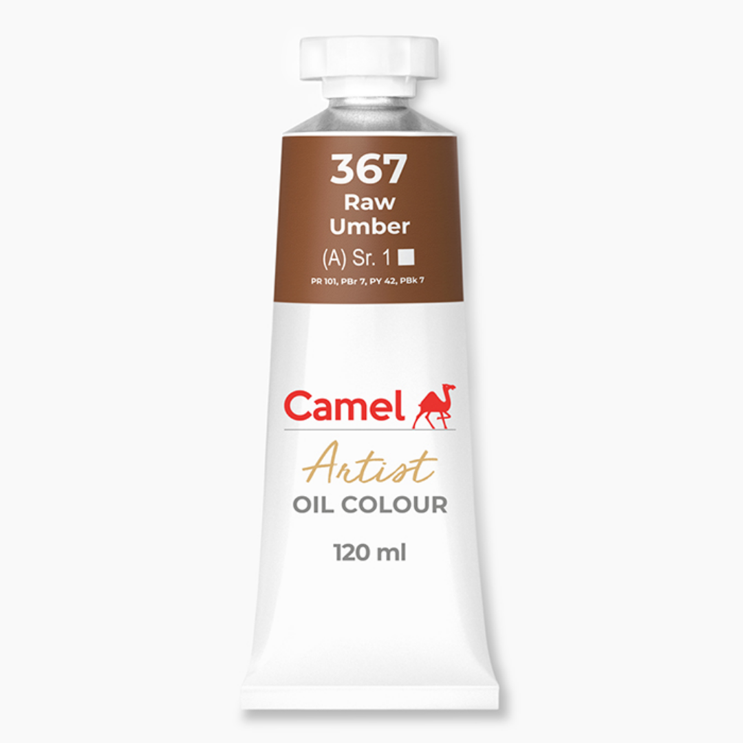 Camel Artist Oil Colours (individual tube of 120ml)