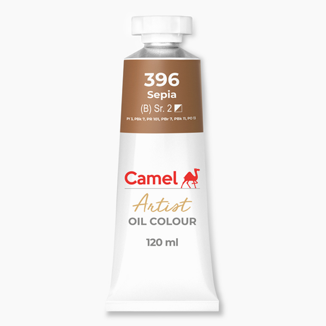 Camel Artist Oil Colours (individual tube of 120ml)