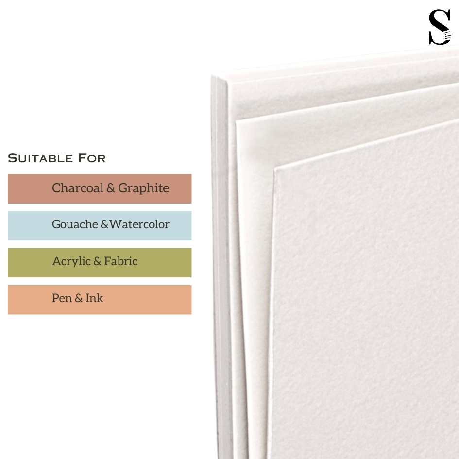 Stationerie Artists’ Heavy Cartridge A3 Pad 240gsm 36 Sheets