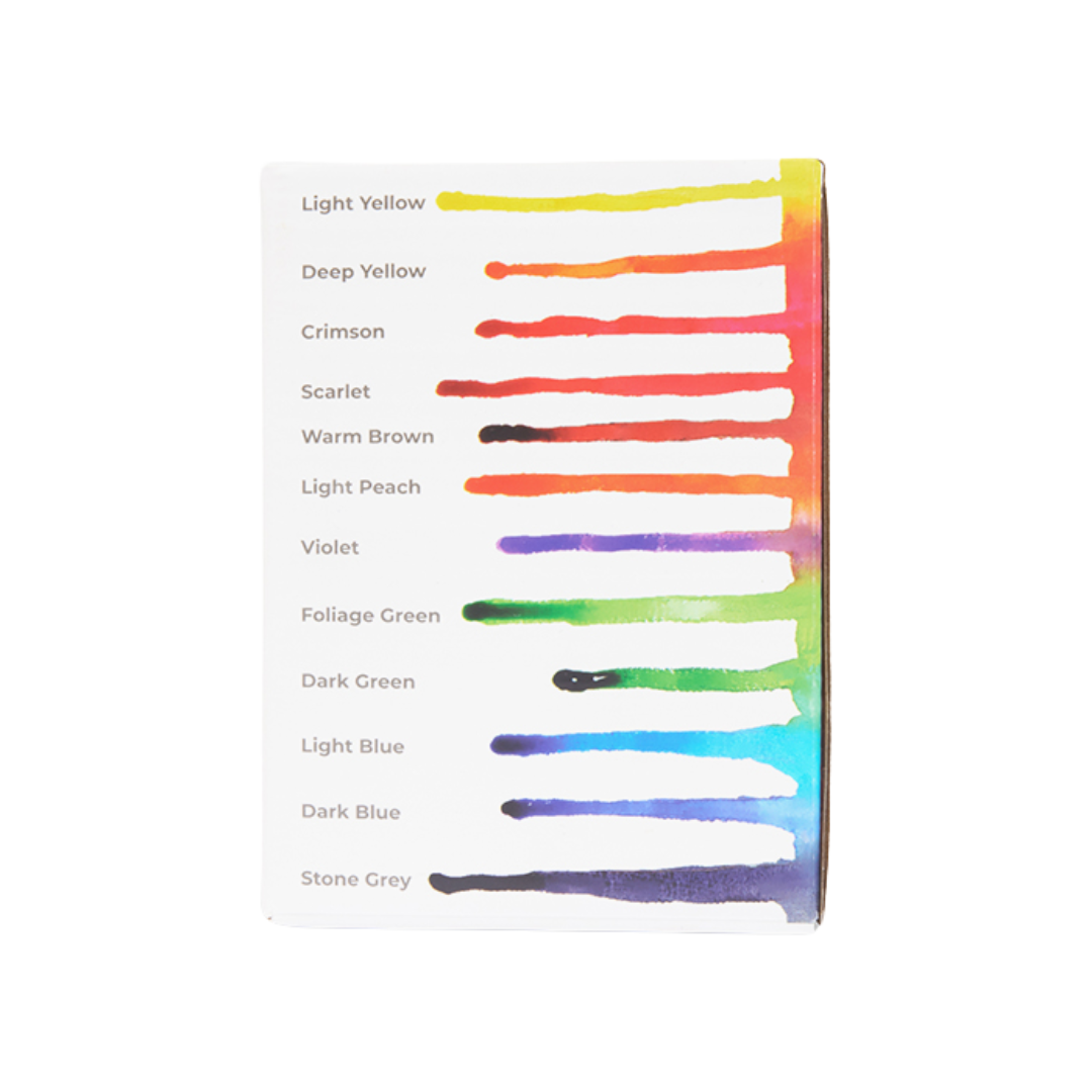 Camel Transparent  Photo  Colours  Assorted  pack  of  12  shades  in  20  ml