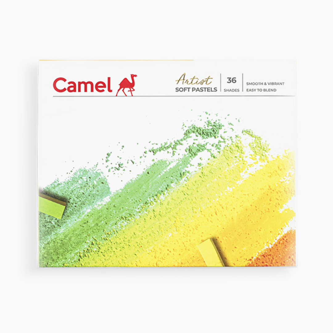 Camel  Artist  Soft  Pastels  Assorted  pack  of  36  shades