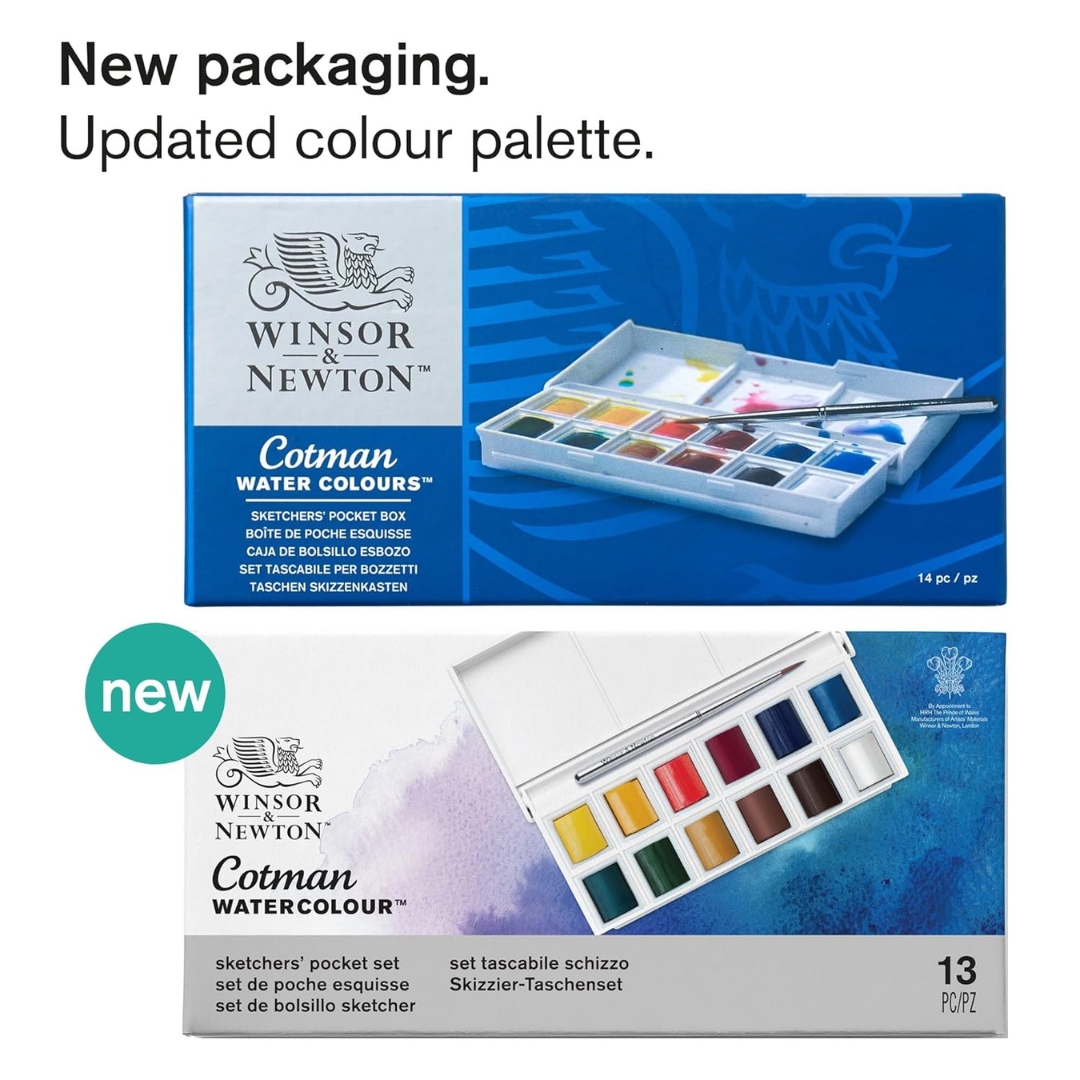 Winsor &amp; Newton Cotman Water Colour Sketchers' Pocket Box