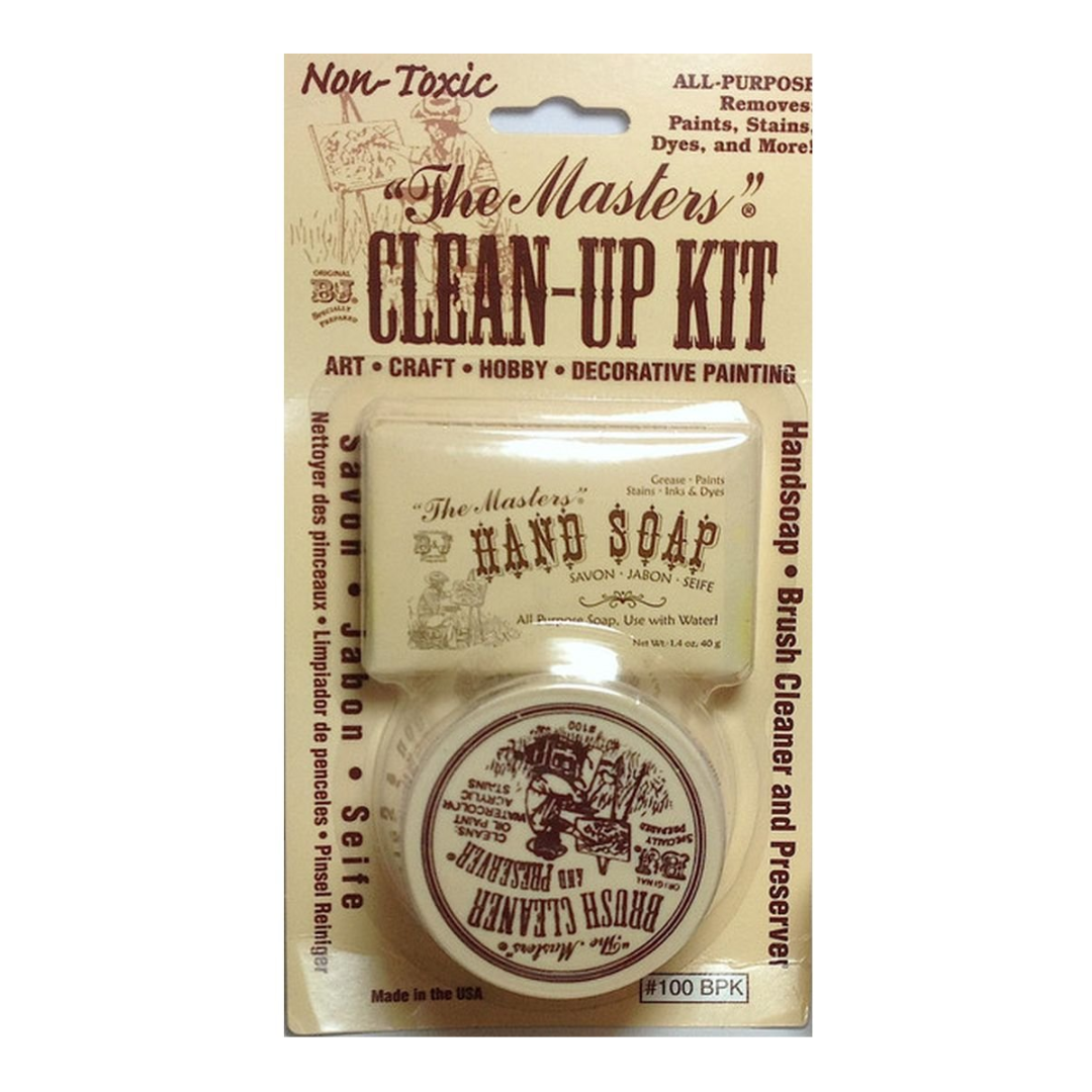 General The Masters 28.3 g 1 Brush Cleaner and Preserver with 40 gms 1 Artist Hand Soap