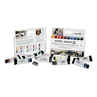 Daniel Smith Extra Fine Watercolor Michael Solovyevs Master Artist Set of 10 (5 ml tubes)