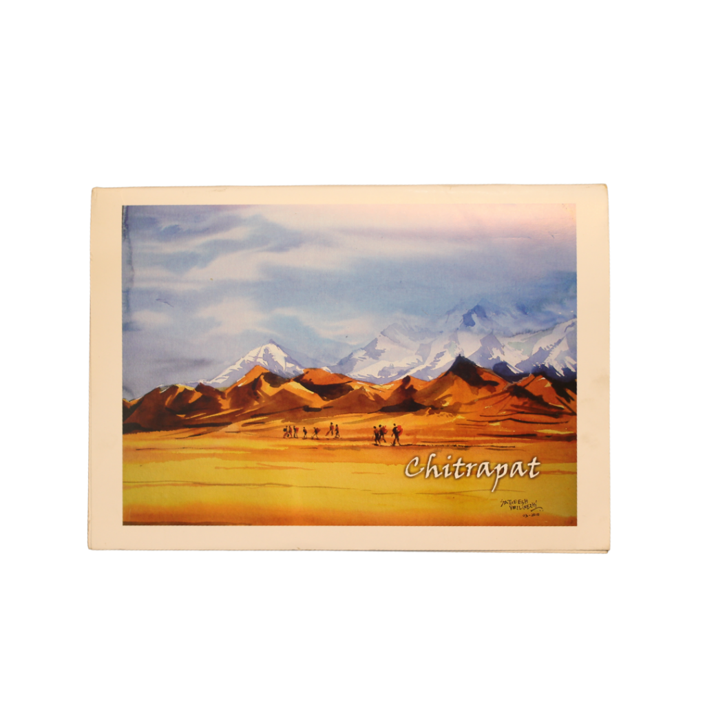CHITRAPAT PAPER GLUED PADS ROUGH 25 SHEETS  A3  270GSM 42*30.5CM 100% COTTON ,ACID FREE