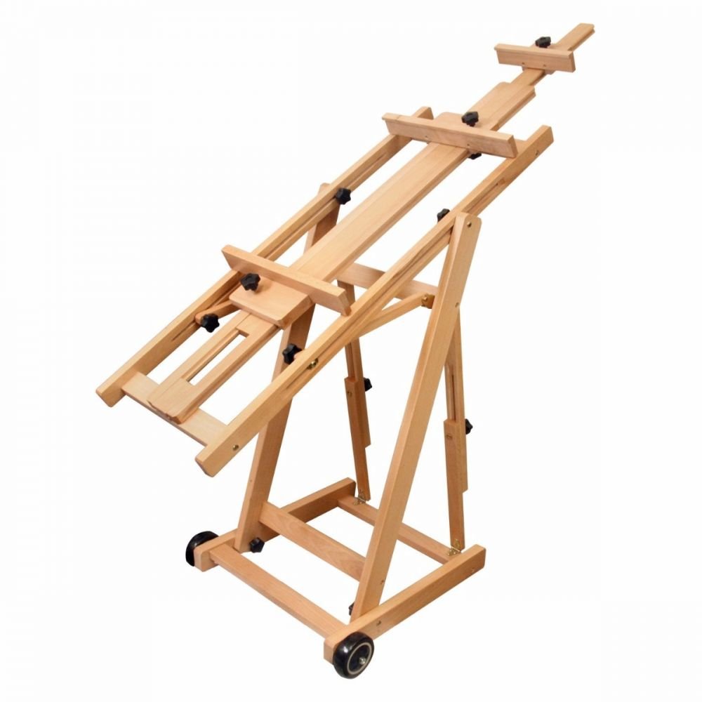 Brustro Artists' Master Multi-Function Studio Artist Wood Floor Easel BRFME