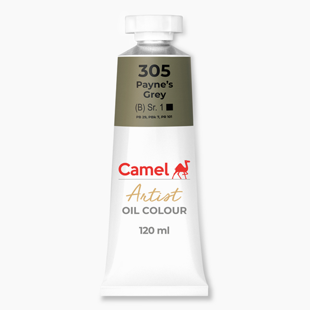 Camel Artist Oil Colours (individual tube of 120ml)