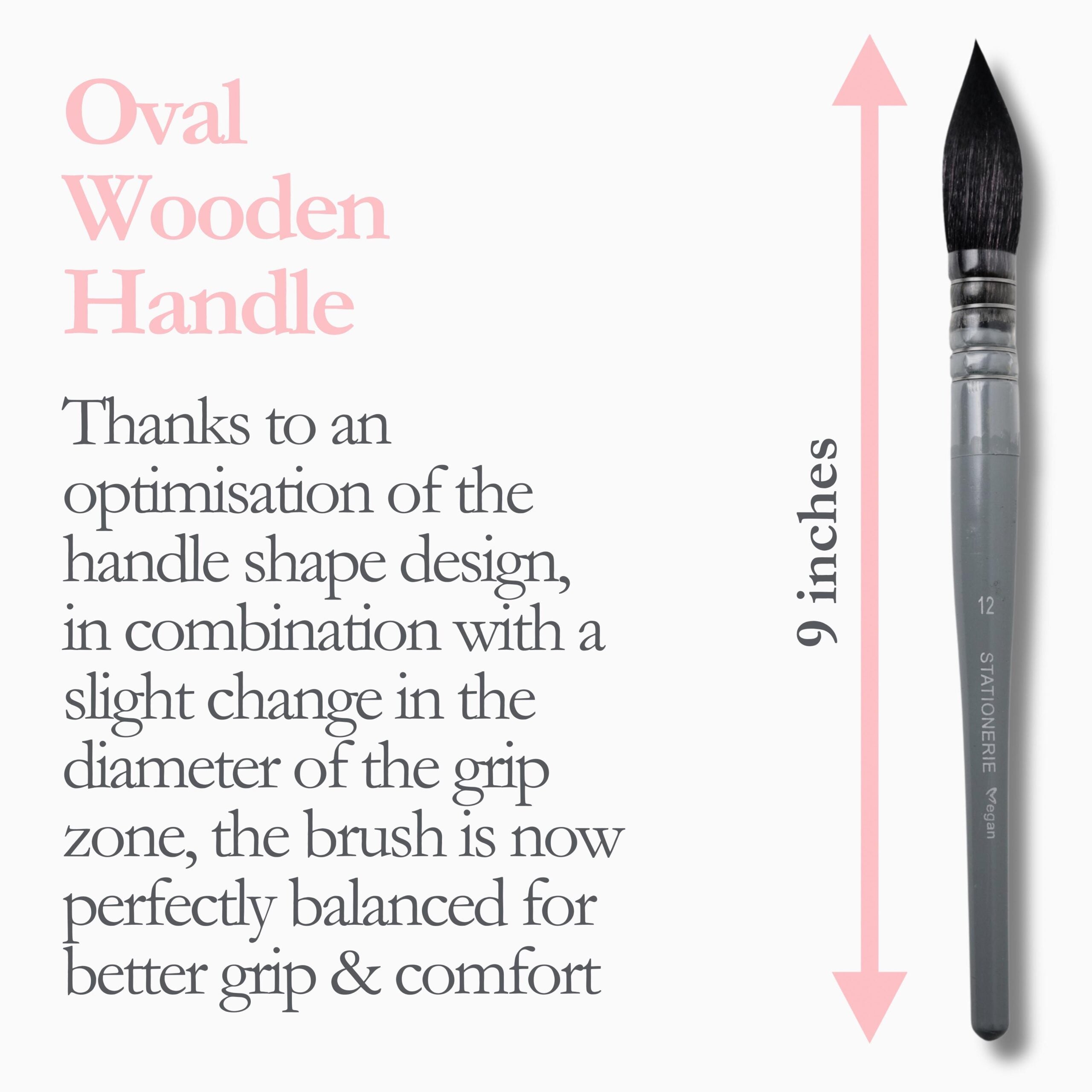 Stationerie Squirrel Synthetic XL Mop 10 (Brush Holder Free)