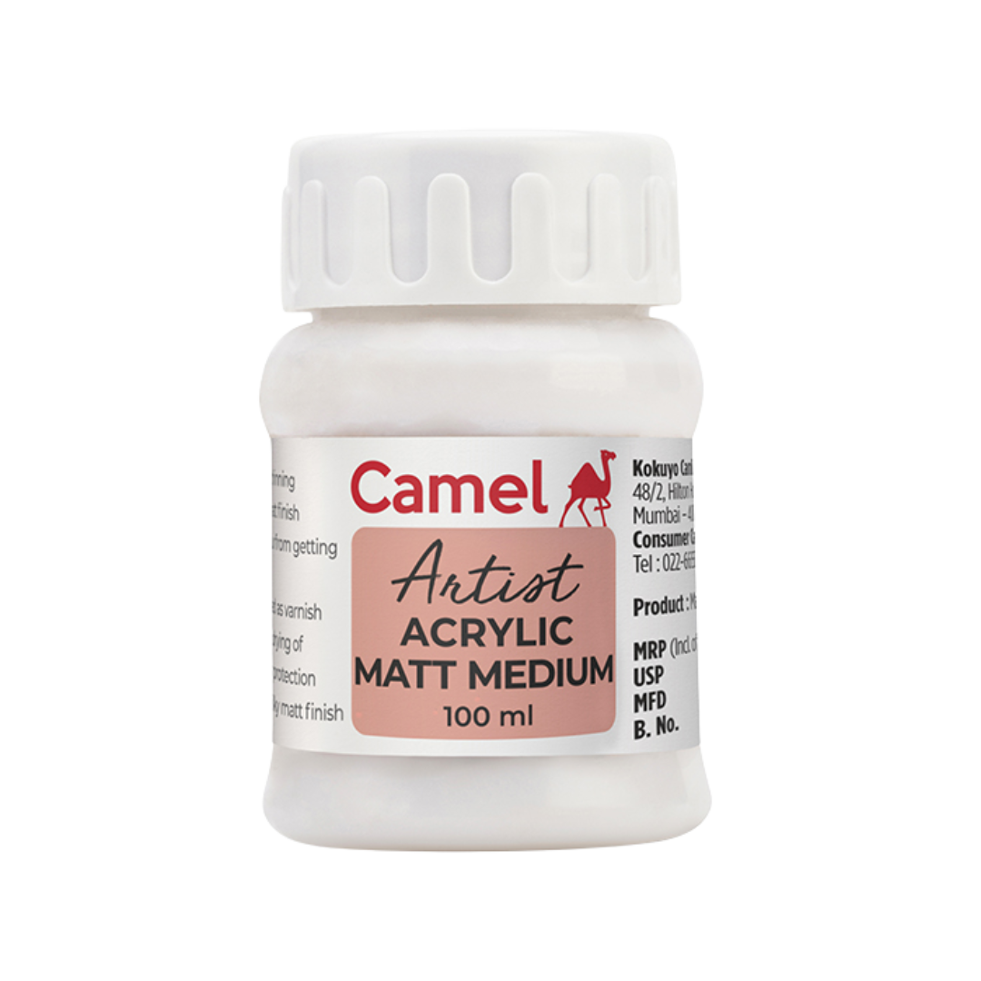 Camel Acrylic Matt Medium 100ml