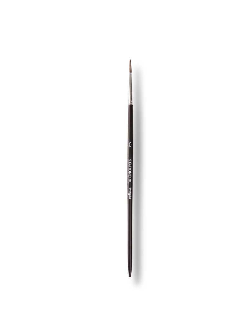 Stationerie Round Brush Single 0 Valour Mix Media Bristle