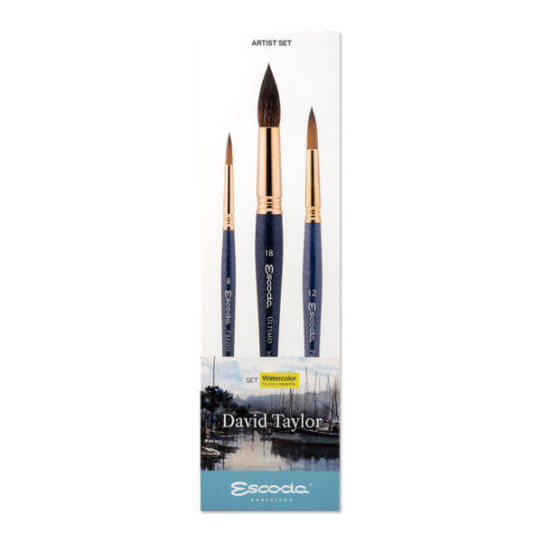 Escoda David Taylor Watercolour Brush Set 8609-1