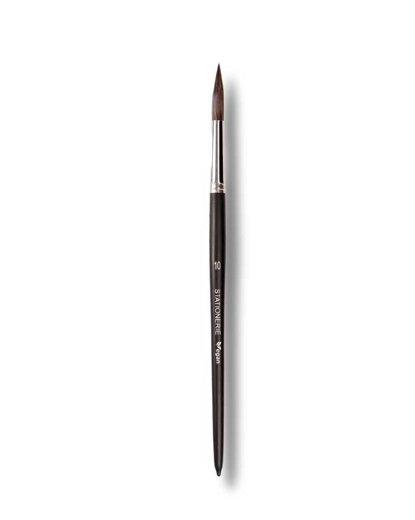 Stationerie Round Brush Single 10 Velour Mix Media Bristle