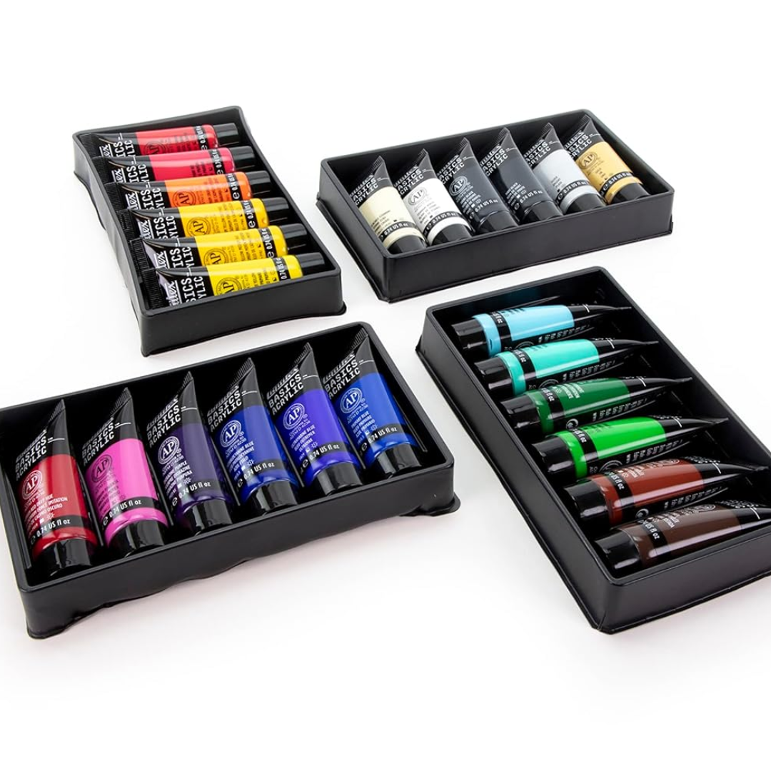 Liquitex Basics Acrylic Paint Tubes – 24x22ml