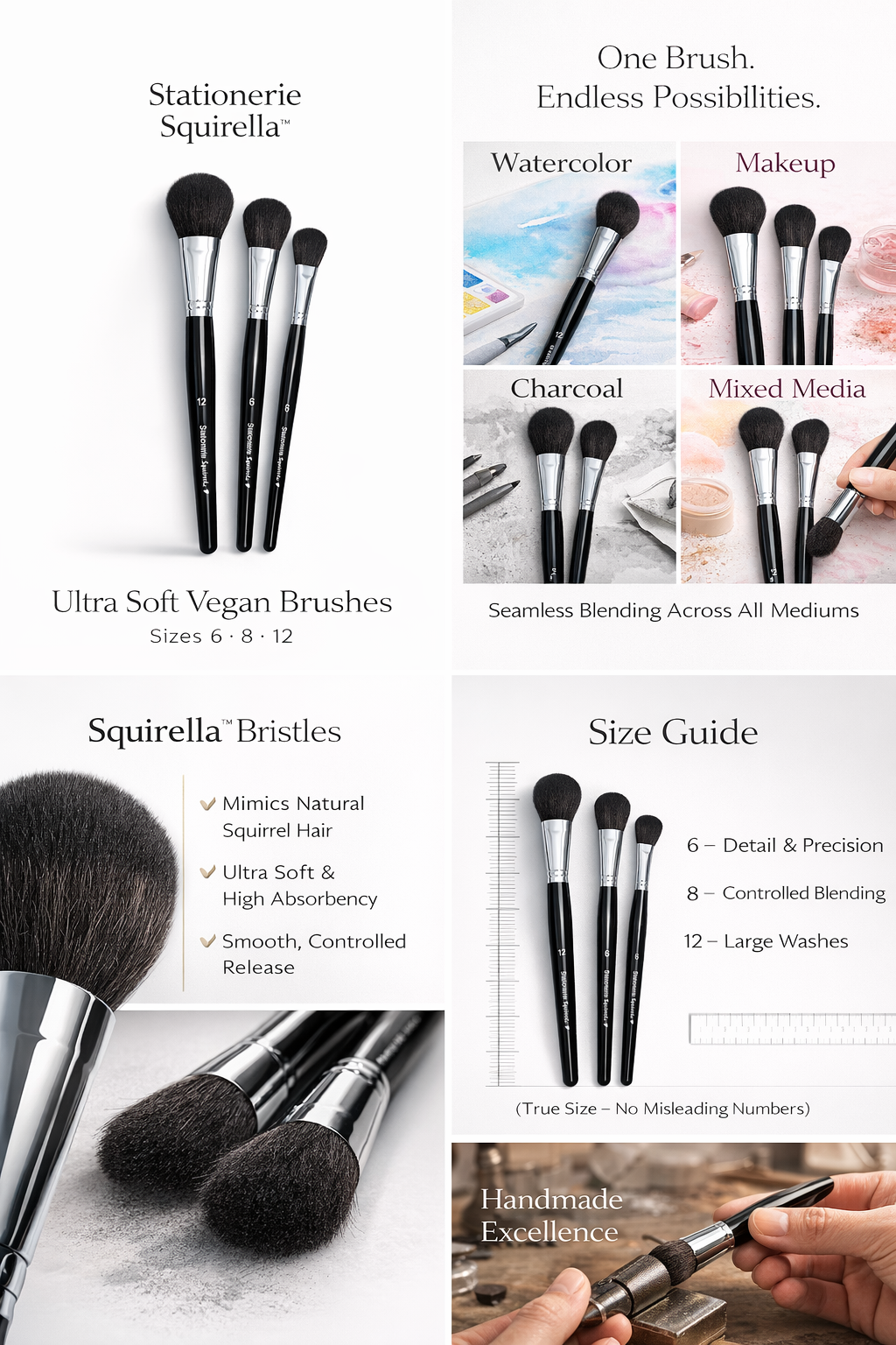 Stationerie Stationerie Blender, Makeup Brush Size 6