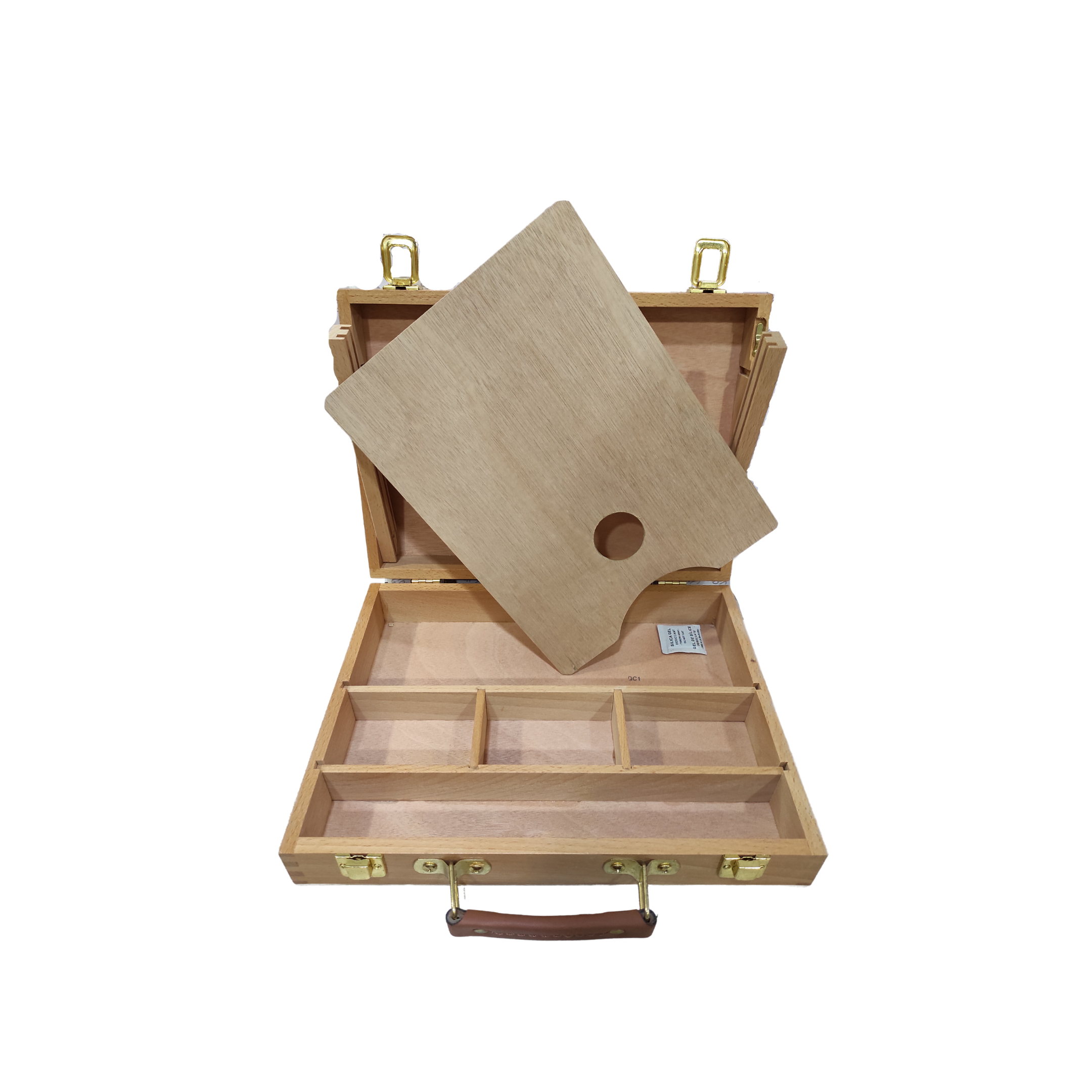Brustro Laptop Painting Box with Wooden Palette