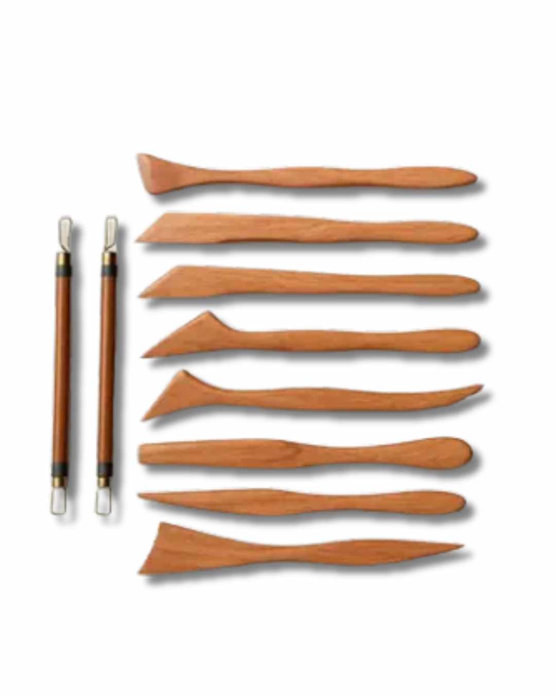 Stationerie Clay Modelling Tools Set Of 10+1 (Free)