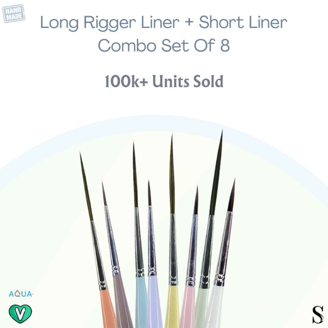 Stationerie Candy Liner Combo Set Of 8