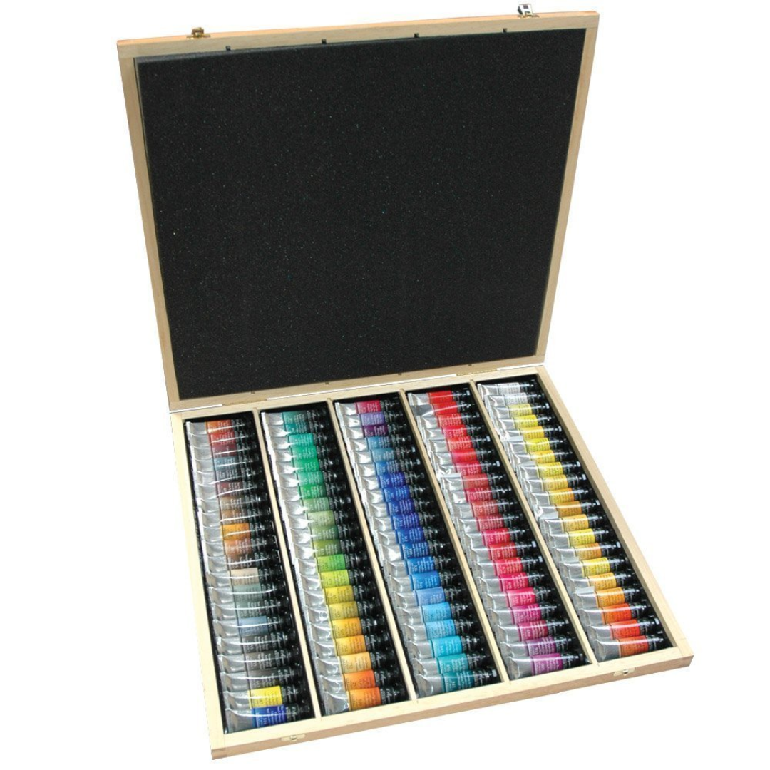 Sennelier l’Aquarelle French Artists’ Watercolour Set (Set of 98 Tubes)