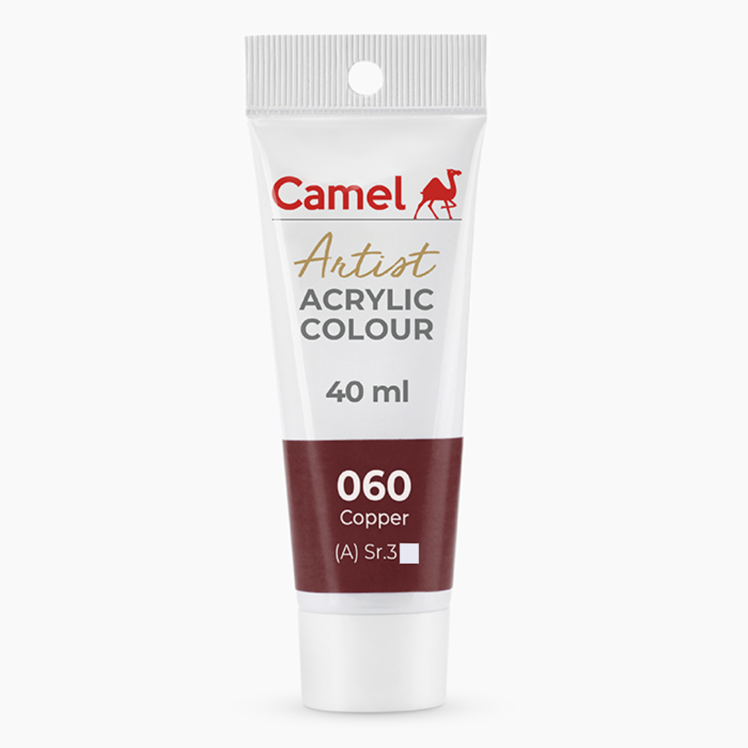 Camel Artist Acrylic Colours (individual tube of 40ml)