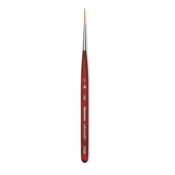 Princeton Velvetouch Mini Liner Brush Size 1