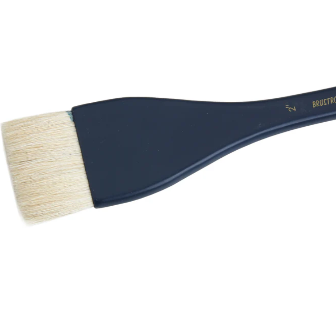 Brustro Artists Hake Flat Watercolour Brush Series 1005   Size   2"