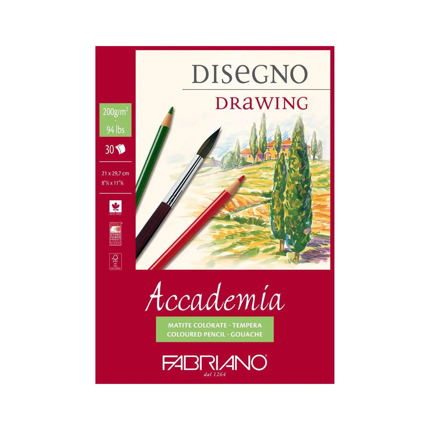 Fabriano Accademia Disegno 21x29,7cm