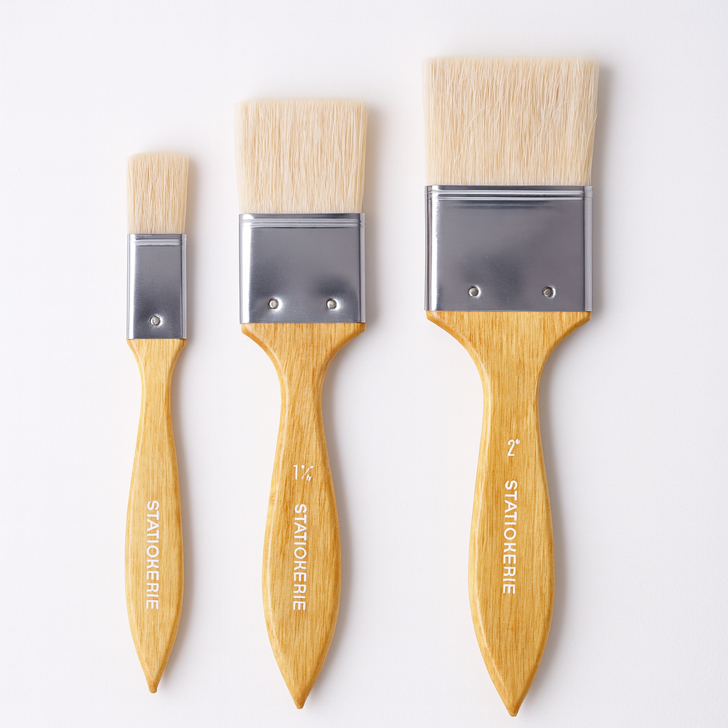 Stationerie Wash Inch Brush Set Of 3 Chungking Hog