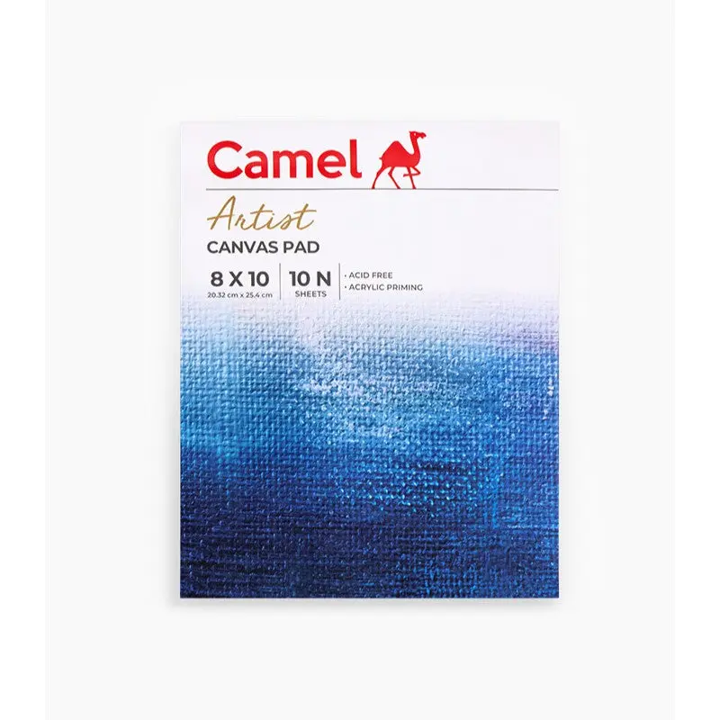 Camel Canvas Pad 8 x 10 Individual Pad with 10 Sheets