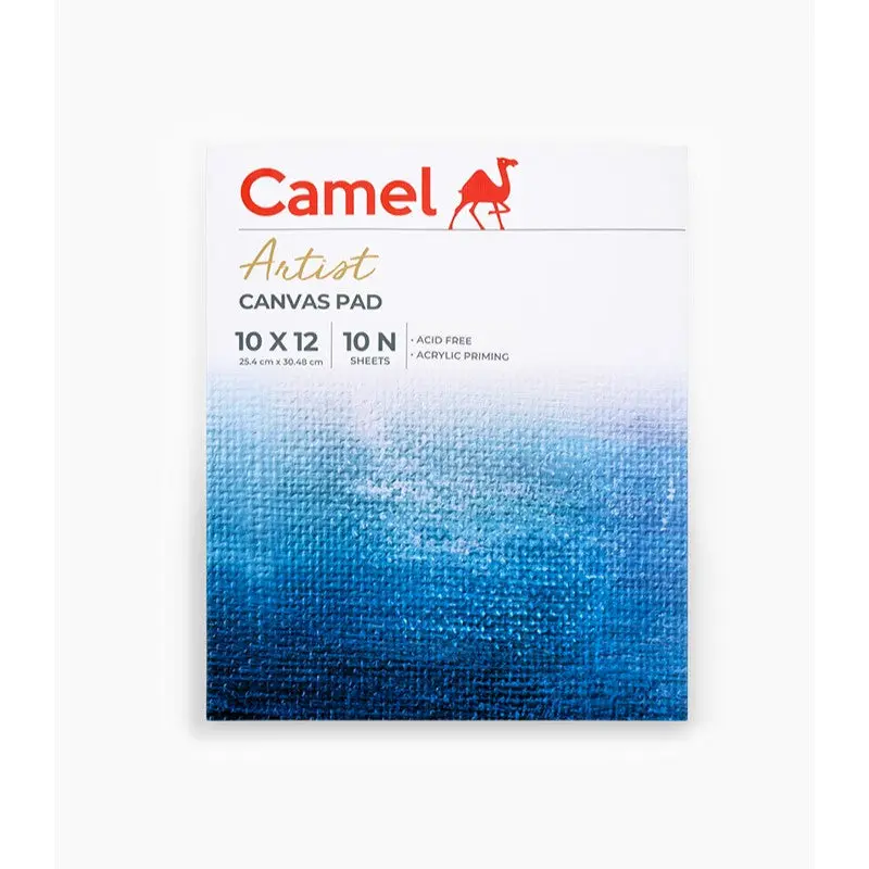 Camel Canvas Pad 10 x 12 Individual Pad with 10 Sheets