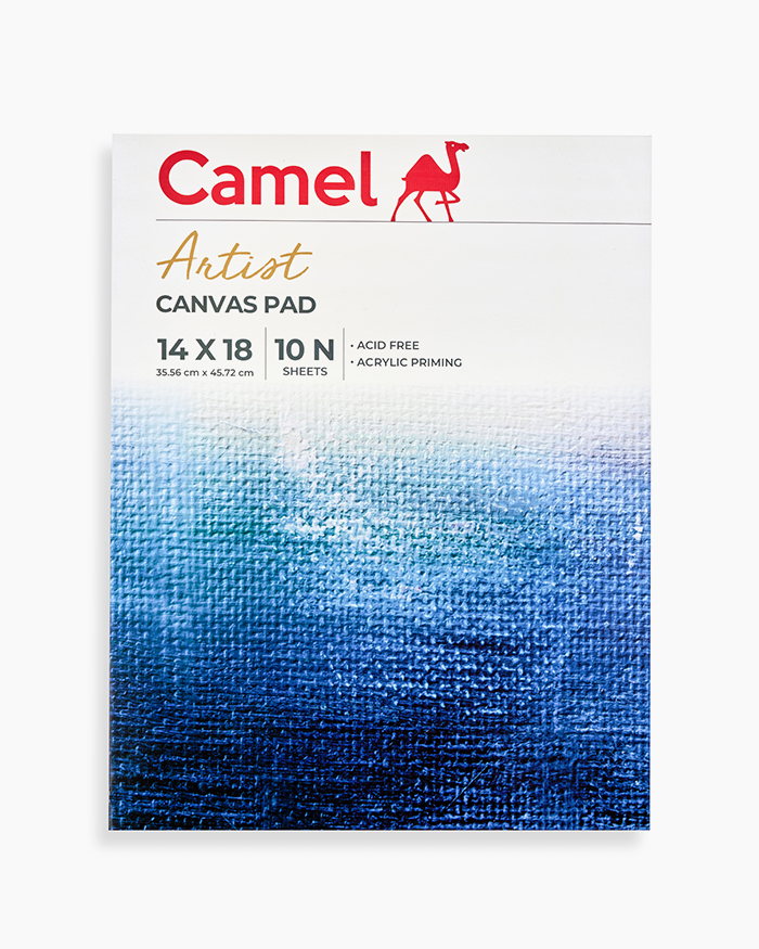 Camel Canvas Pad 14 x 18 Individual Pad with 10 Sheets