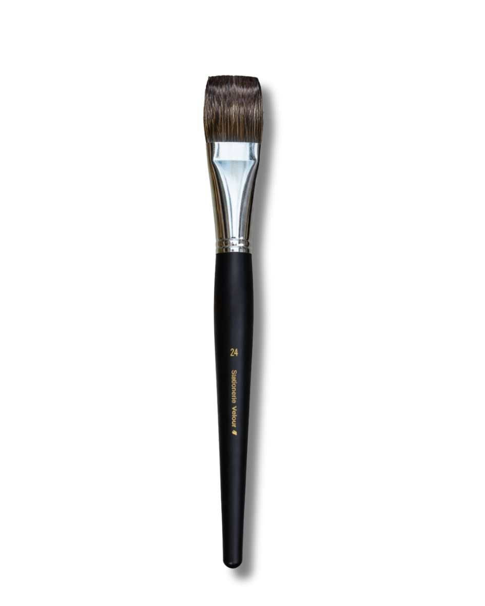 Stationerie Flat Single 24 Velour Mix Media