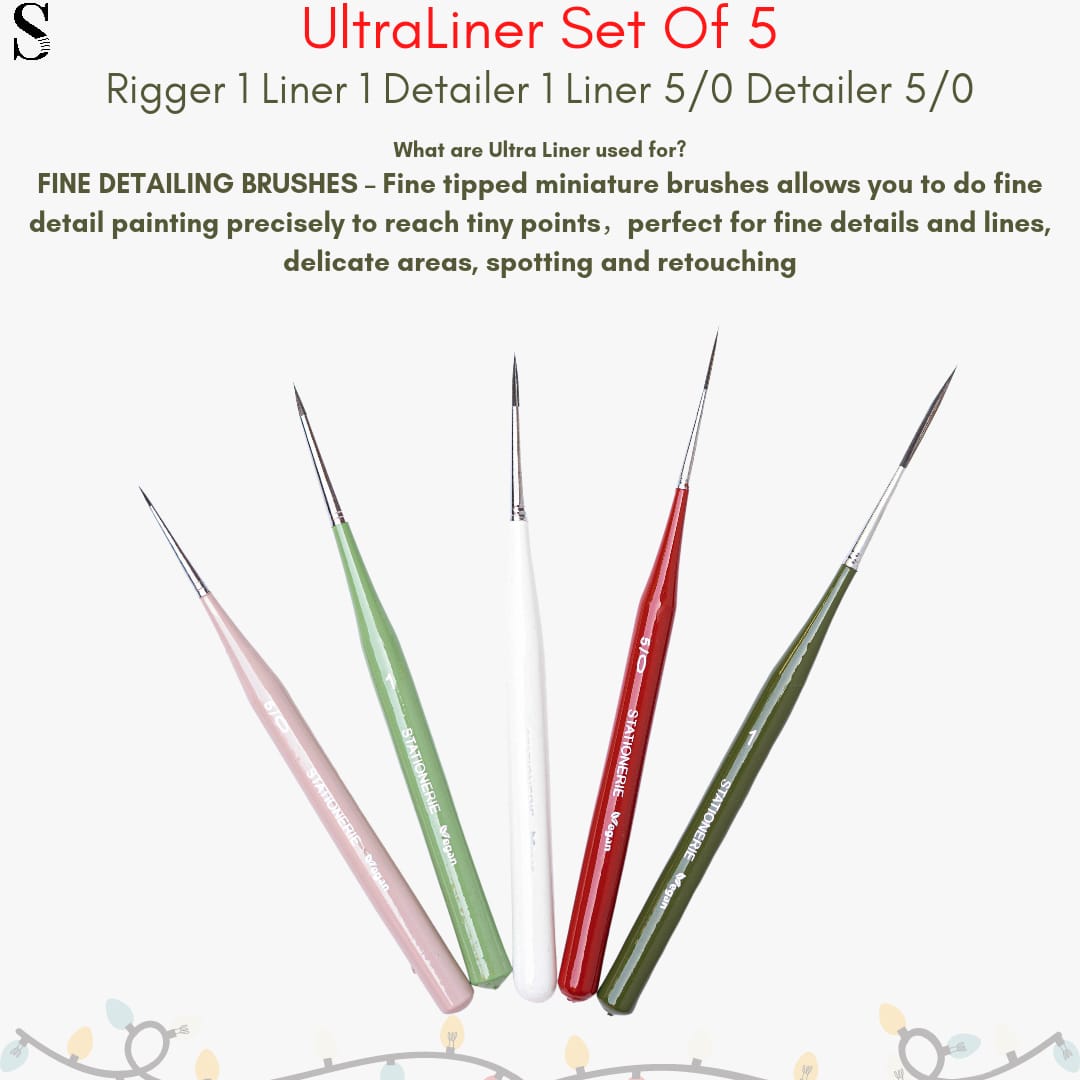 Stationerie UltraLiners Set Of 5 Holiday Special