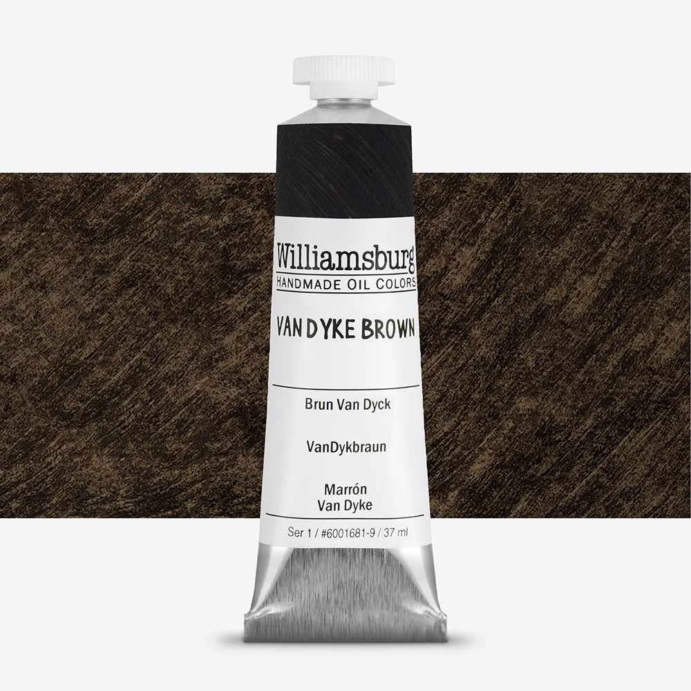 Williamsburg Oil Colour 37 ML SR 1 Van Dyke Brown (6001680-9)