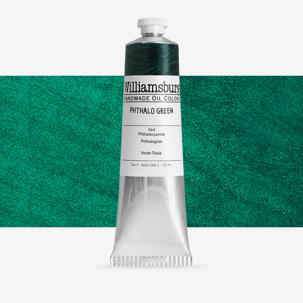 Williamsburg Oil Colour 37 ML SR 4 Phthalo Green Yellowish (6001264-9)