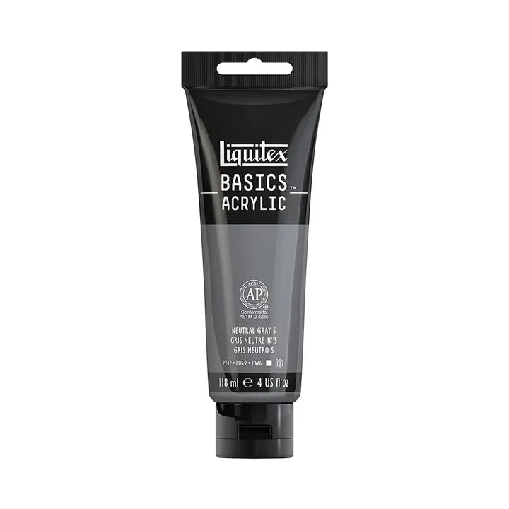 Liquitex Basics Acrylic Paint 118ml - Loose Colours