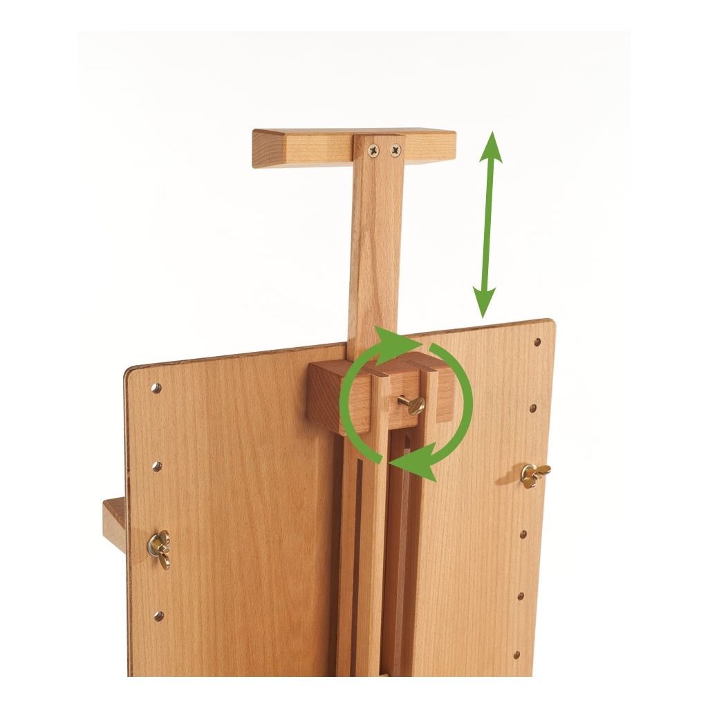 MABEF Beech Wood Oil / Watercolour Field Easel — image 2