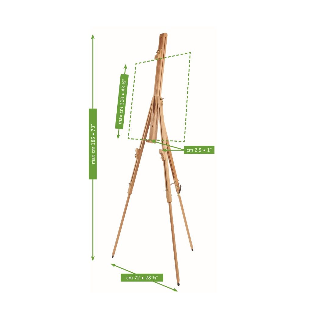 MABEF Beech Wood Universal Field Easel (M-28)
