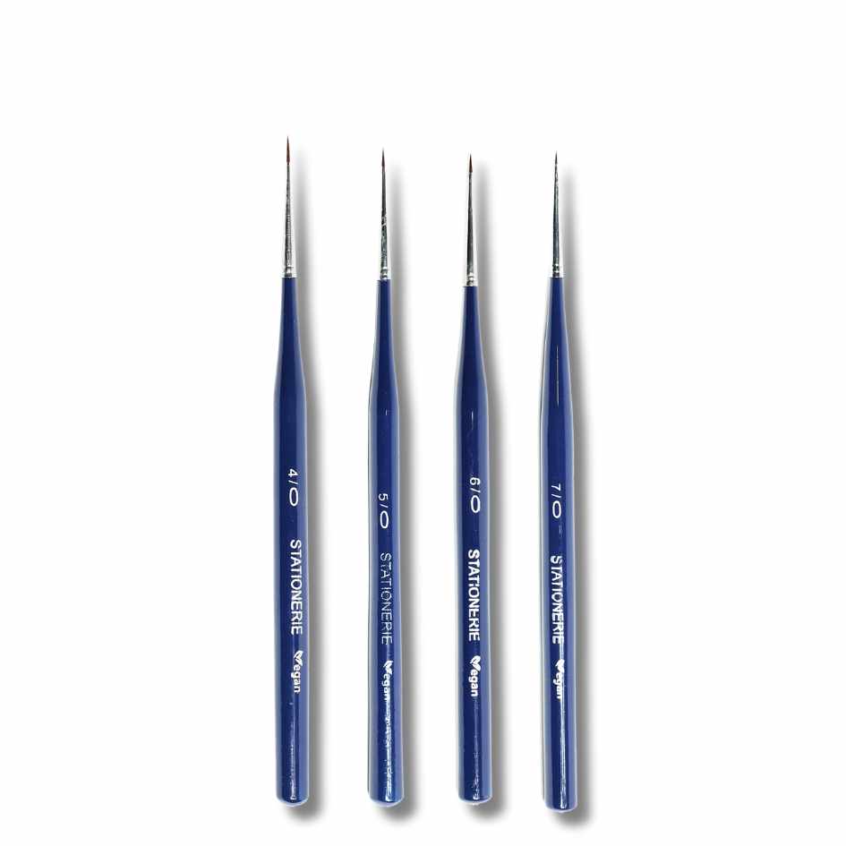 Stationerie Ultra Micro Spotter Set Of 4 Kolinsky Syn