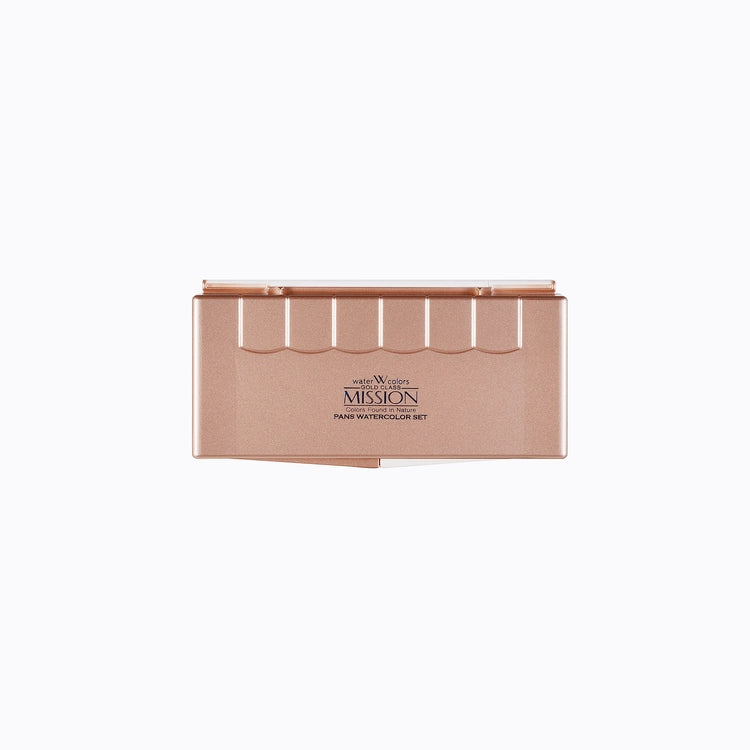 Mijello Mission Gold Pans Watercolor 12 Colors Half Set – MPW-2012H