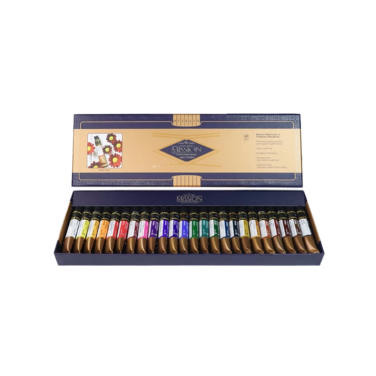 Mijello Mission Gold Watercolour Set of 24 x 7ml – MWC-7024