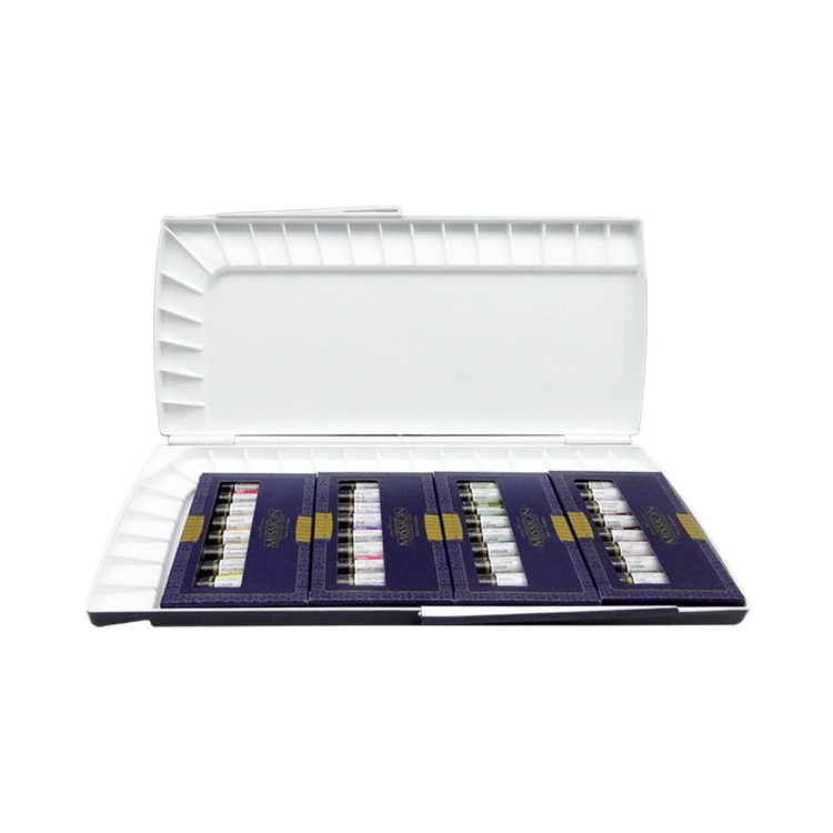 Mijello 7ml 36 color set in Silver Nano palette – MWCPN-7036