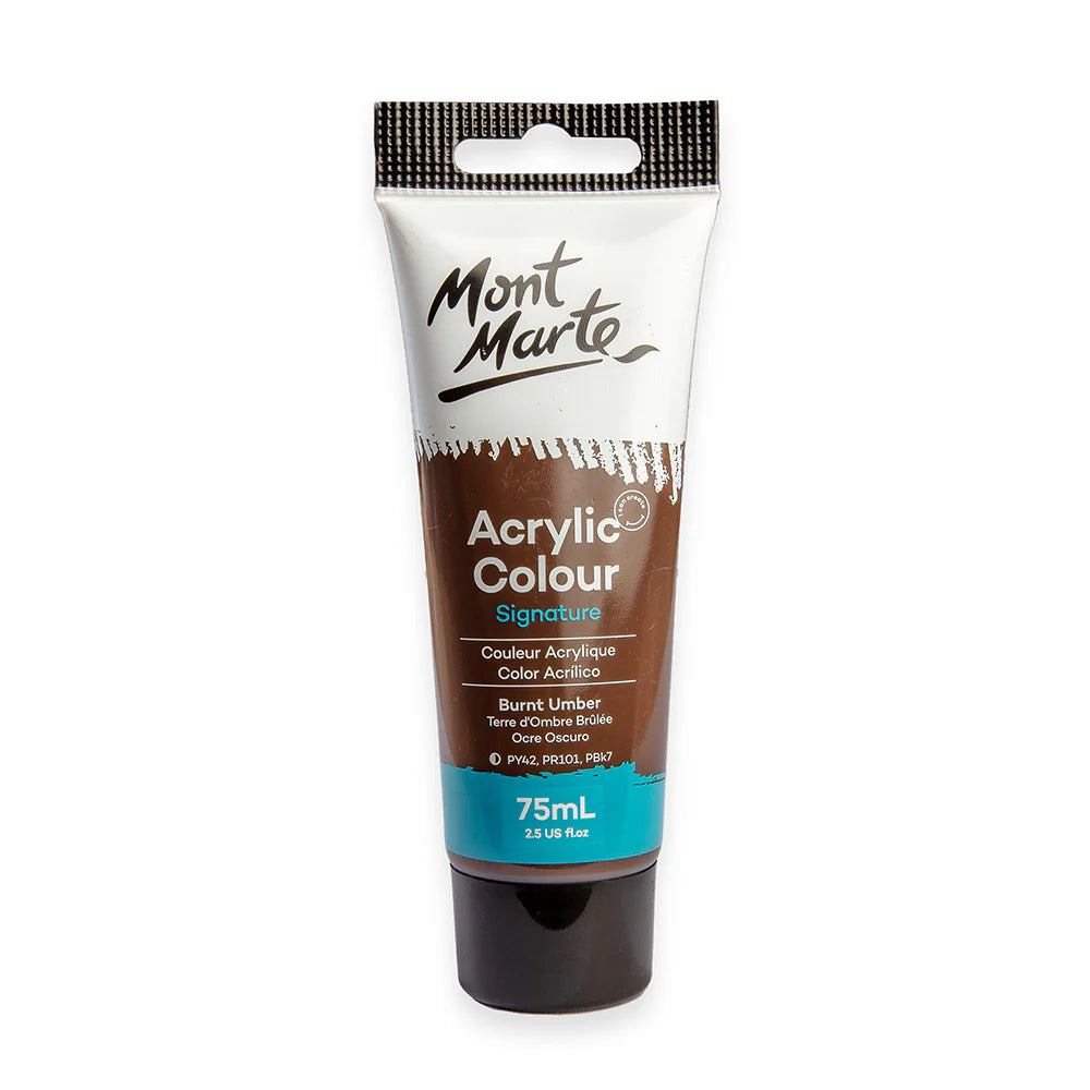 Monte Marte Acrylic Colour Paint Signature 75ml (2.5 US fl.oz) Tube