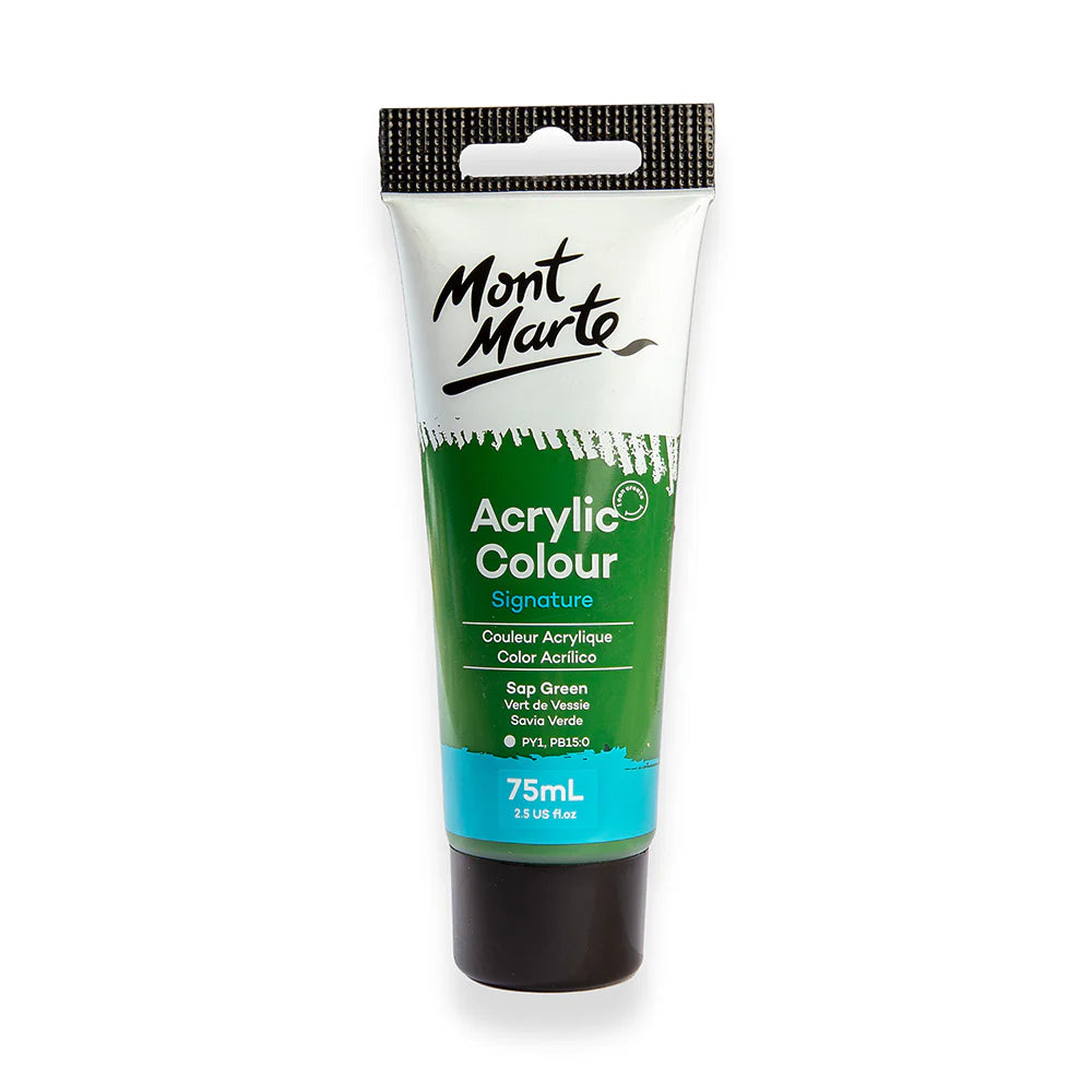 Monte Marte Acrylic Colour Paint Signature 75ml (2.5 US fl.oz) Tube