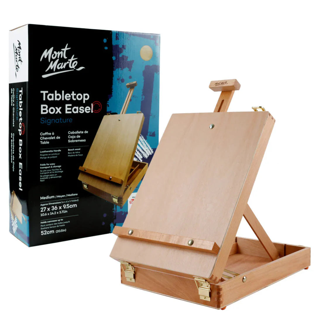 Mont Marte Tabletop Box Easel Signature - Medium