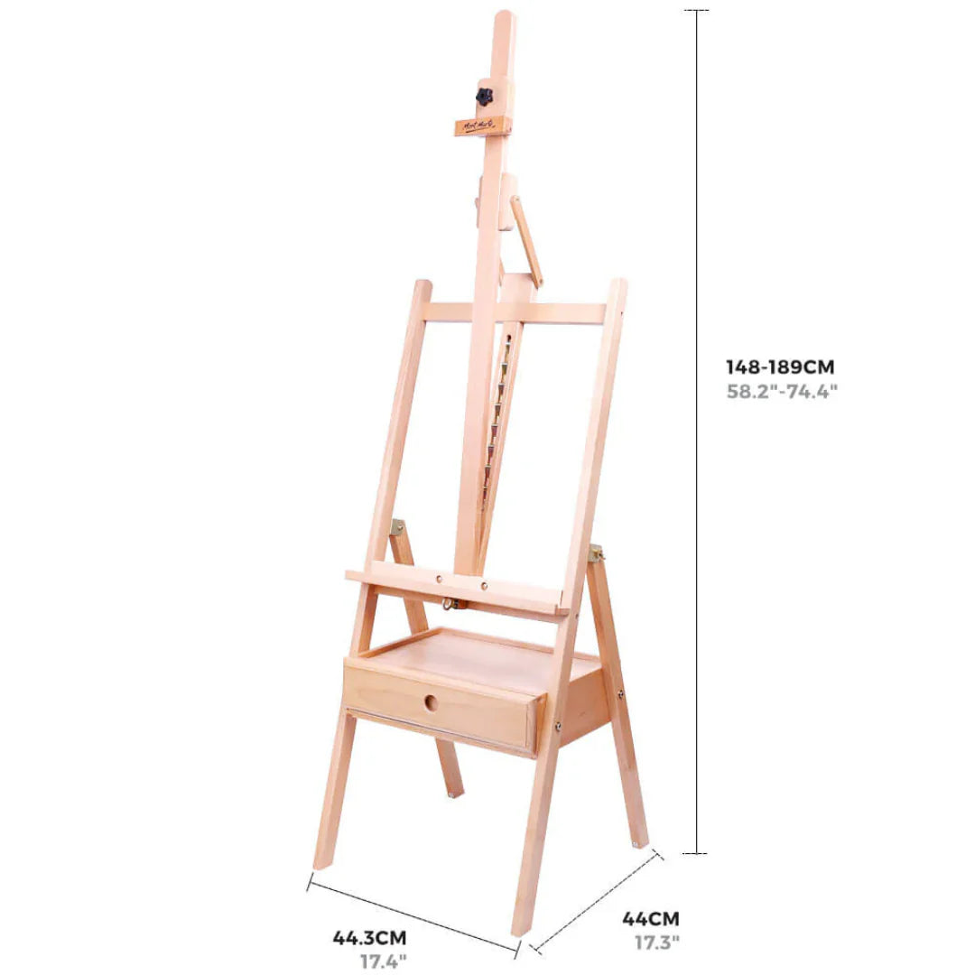 Mont Marte Tilting Box Signature Floor Easel