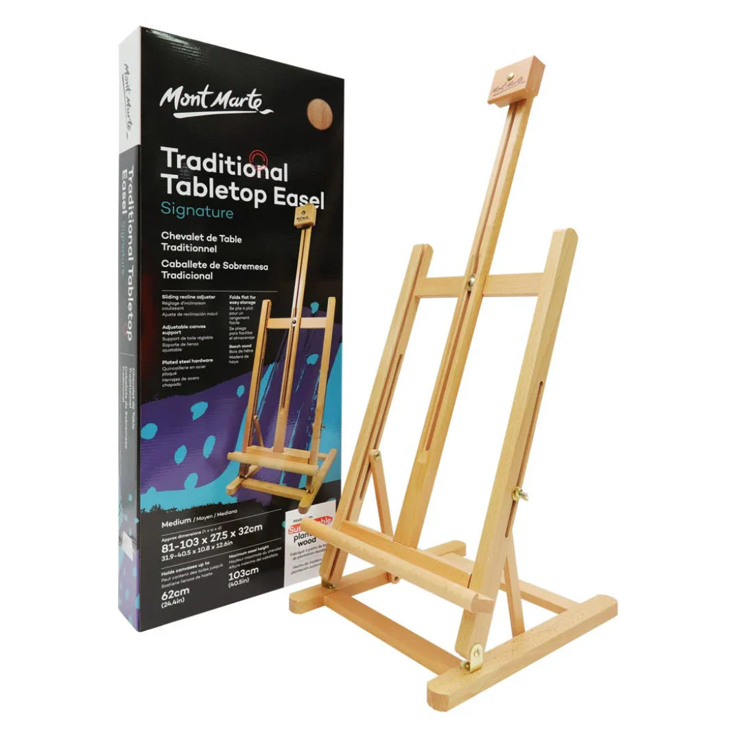 Mont Marte Traditional Tabletop Easel Signature - Medium
