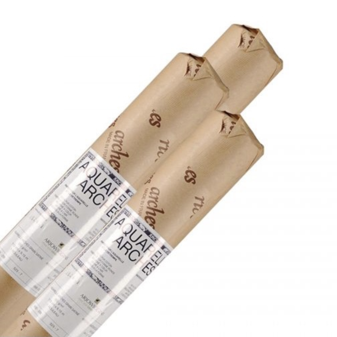 Arches Watercolour 300 GSM Cold Pressed Natural White 113 x 914 cm Paper Roll